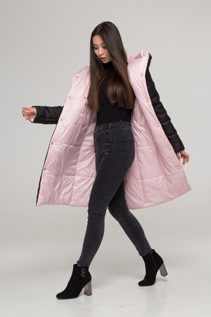 Хлоя Черный/пудра