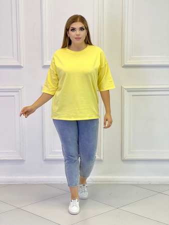 Футболка 013 светло- желтый