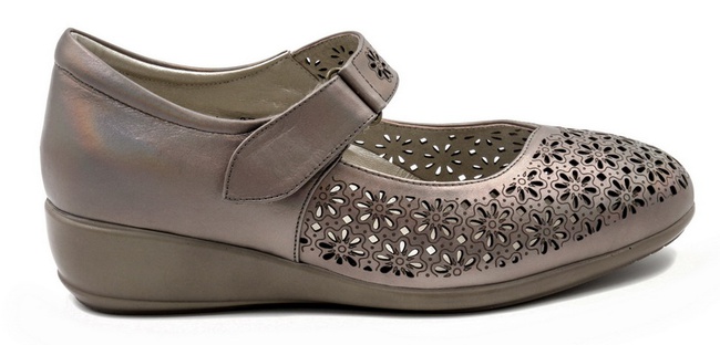 Туфли увеличенной полноты из натуральной кожи арт.8304