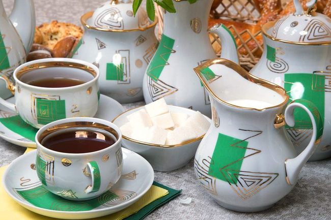 Сервиз чайно- кофейный 29 предм. Зигзаг