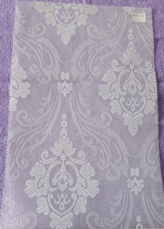 Рулонные шторы с рисунком из тюлевой занавески серии RTE