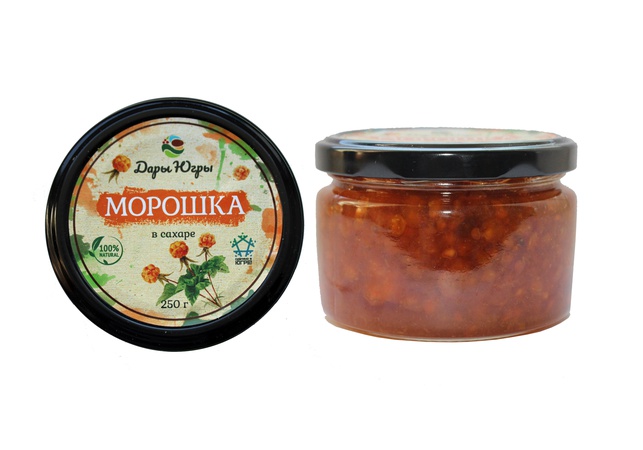 Морошка в сахарном сиропе из Сибири