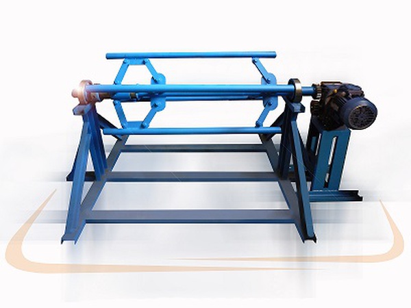 Разматыватель рулонного металла ручной грузоподъем