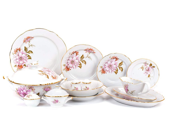 Сервиз столовый 29 предм. Гранёный Астра