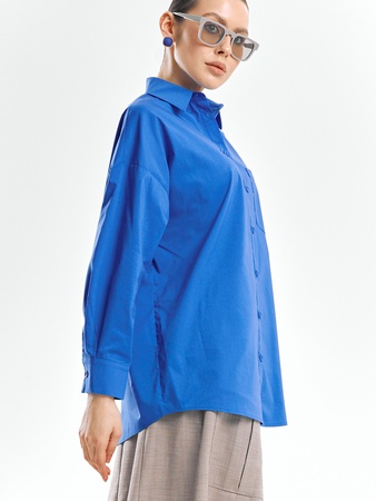 Женская рубашка оверсайз. Топ 2024 - 0624