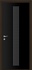 Двери Тип 450Ш Черное стекло