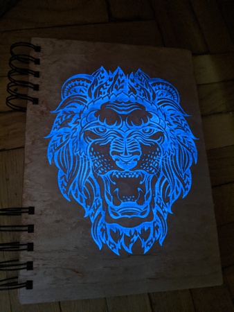 Еко блокнот который светится в темноте