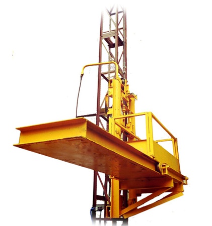 Строительный мачтовый подъемник ПМГ 500 кг