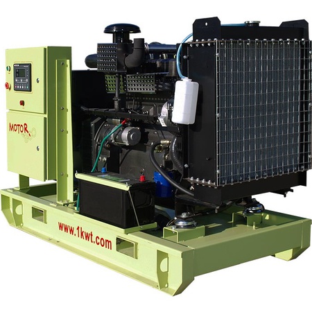مولد ديزل 25 كيلو واط مفتوح على الإطار MOTOR
