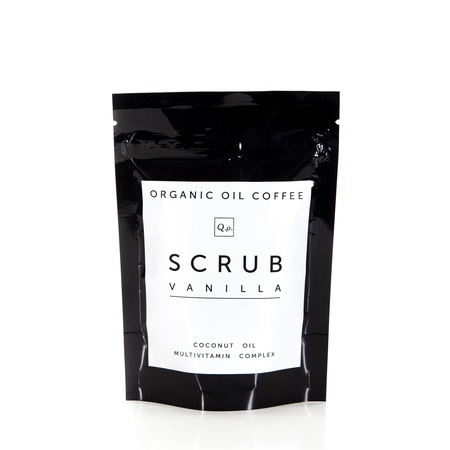 Натуральный Масляный кофейный скраб с эфирным маслом Ванили 100 гр.