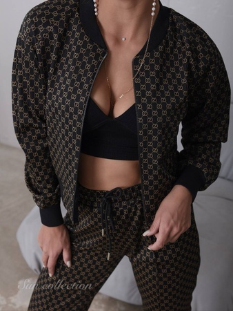 Женский спортивный костюм с принтом