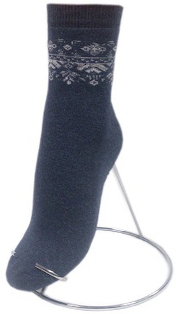 Носки женские внутримахровые (арт. 08в7) «Орнамент»
