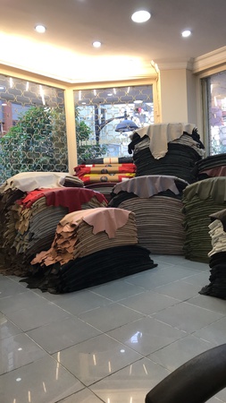 Кожаная ткань