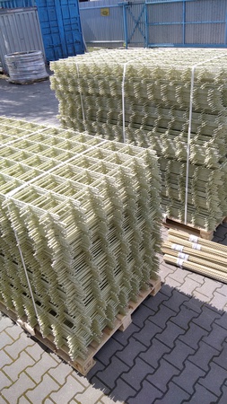 Композитная арматурная сетка fi 3 мм SPK, ячейка 50x50 мм, 50 м²