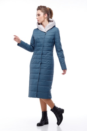 Пальто стеганое Сима