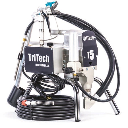 БЕЗВОЗДУШНЫЙ ОКРАСОЧНЫЙ АППАРАТ TRITECH T5 STAND