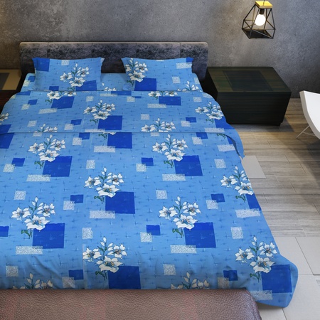 Double bed linen (with seam)