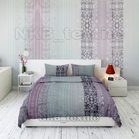 Double bed linen (with seam)