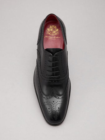 Стильные кожаные ОКСФОРДЫ туфли / полуботинки ручной работы MADE IN EUROPE