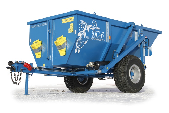 Полуприцеп самосвальный ПС-6 герметичный кузов