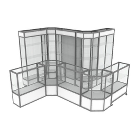 Торговые витрины и прилавки