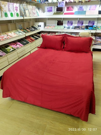 Постельное белье страйп сатин