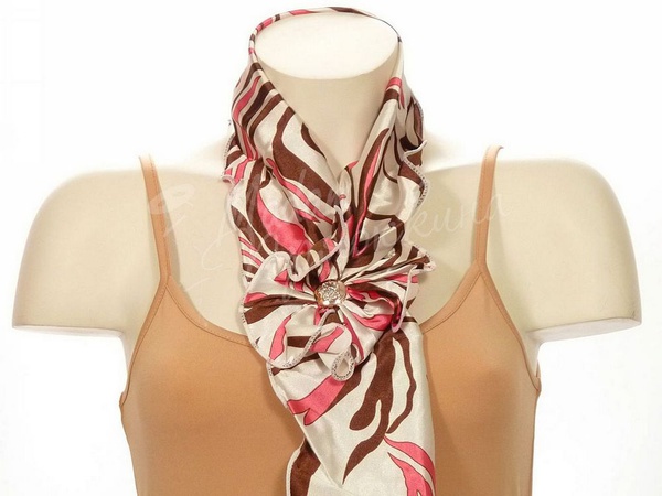 Шарф Jabot-атласный