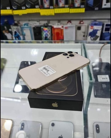 Brand new original product IPhone 12 Pro Max Gold 256GB Only