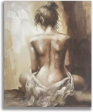 Заводская живопись по номерам Картина маслом Diy Ручная роспись на холсте