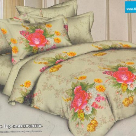 ПОСТЕЛЬНОЕ БЕЛЬЕ ИЗ ПОПЛИНА CТАНДАРТП-012 5Х7