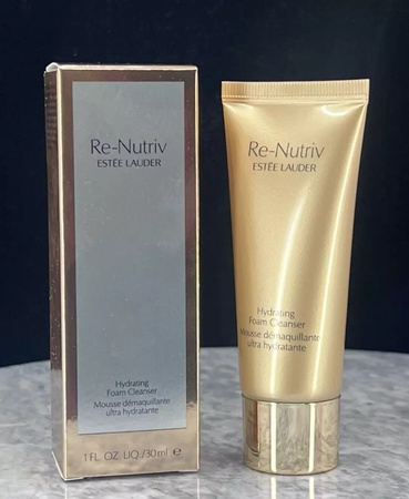 GENUINE Estee Lauder Re-Nutriv Hydrating Foam Cleanser 1 oz 30 ml