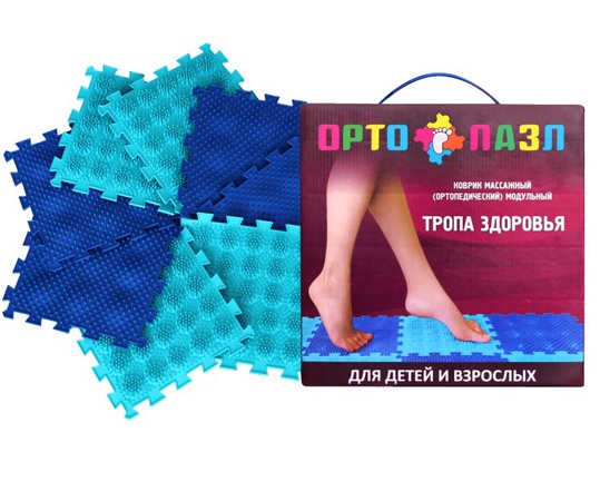 Ortopedik mat ORTO PUZZLE MIX "Sağlık Yolu"