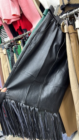 Кожаные юбки