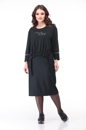 WOMAN'S DRESS MODEL 764 GREEN, Anastasia Mak