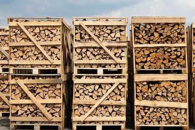 Дрова березовые, колотые, камерной сущки