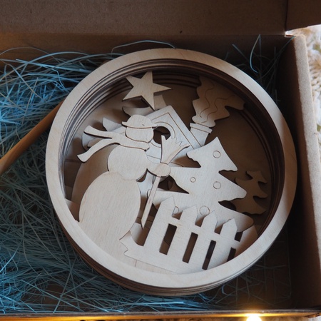 Набор для творчества "Снеговик"