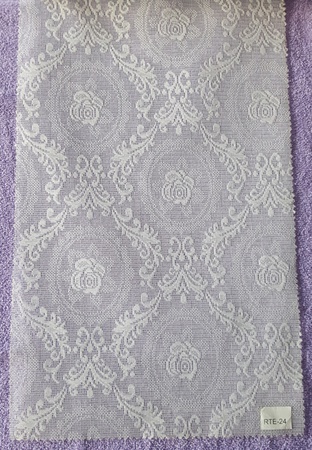 Рулонные шторы с рисунком из тюлевой занавески серии RTE