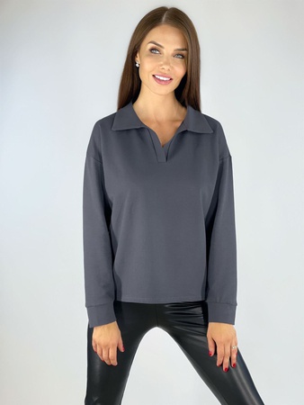 Поло с длинным рукавом