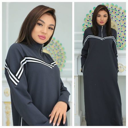 Платье спорт-шик