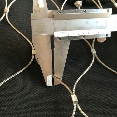 Stainless steel wire rope mesh