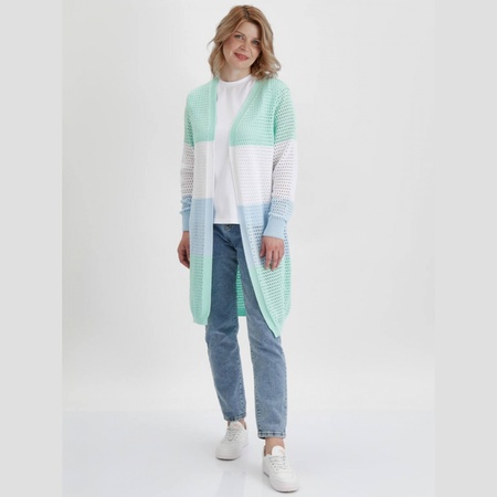 女式开衫 Una 绿