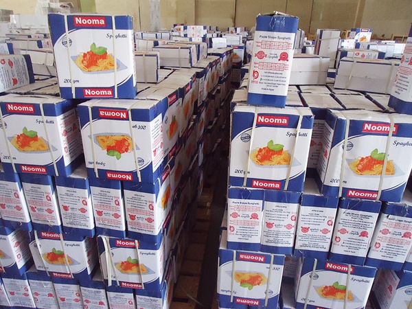 Macaroni, Pasta spaghetti, 200 gm, Nooma brand, 100% wheat flour