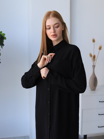 Dress shirt with strap