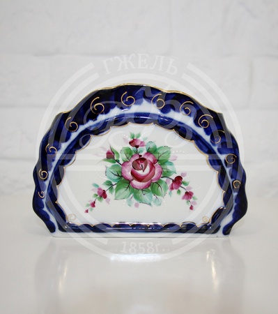 САЛФЕТНИЦА (С ЗОЛОТЫМ ДЕКОРОМ)