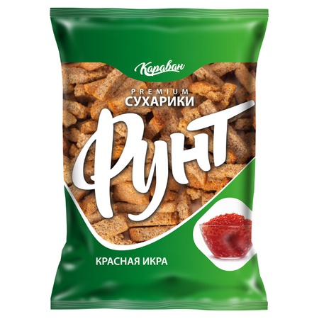 TM &quot;Pound&quot; Çavdar-buğday krutonları