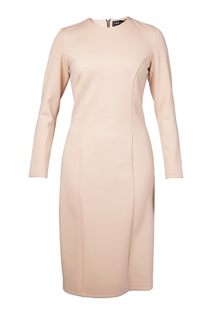 Платье - футляр миди