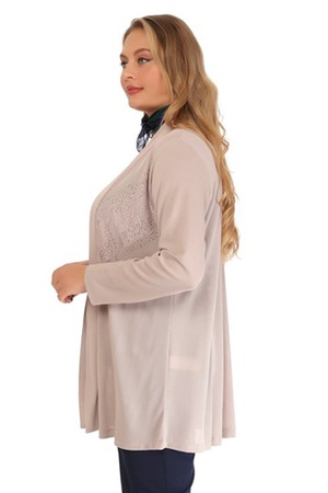 КАРДИГАН С БУСИНАМИ