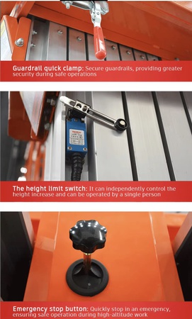 Powerful electric construction lift