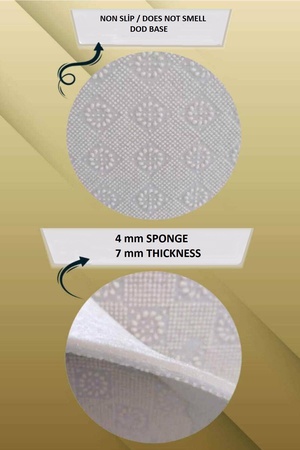 Цифровая печать на нескользящей основе Моющийся ковер из перьев жеребенка для детской комнаты-658250038634