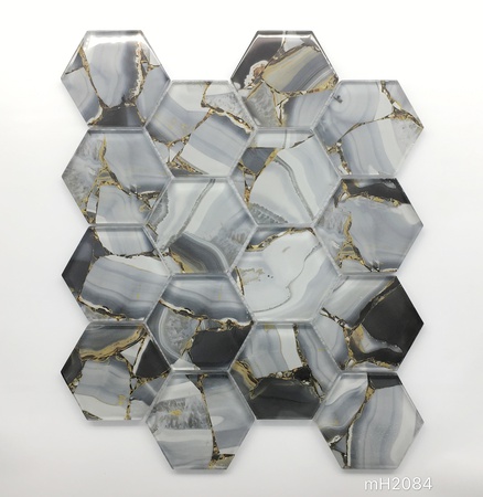 Wholesale hexagon mosaic tile